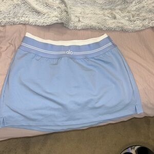 Alo Light Blue Tennis Skirt